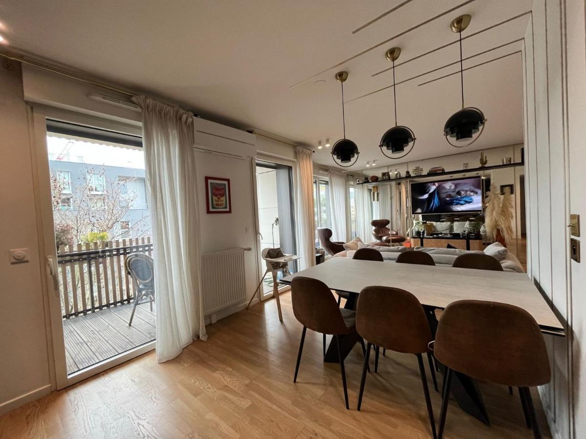 Appartement Luxueux Climatise Avec Terrasse, 6 Couchages - 17Eme Arrondissement De Paris كليشي المظهر الخارجي الصورة